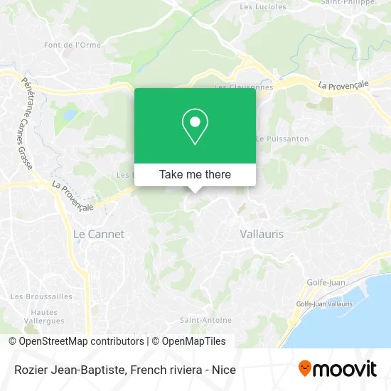 Rozier Jean-Baptiste map