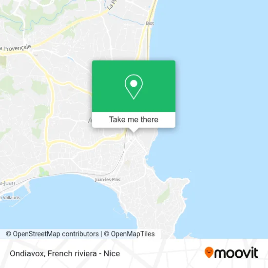Ondiavox map