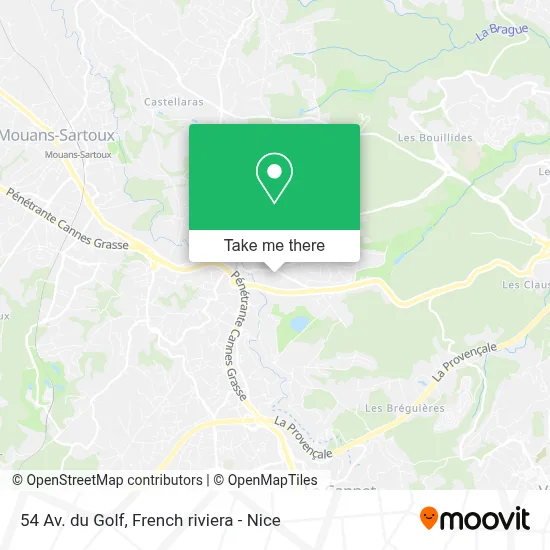54 Av. du Golf map