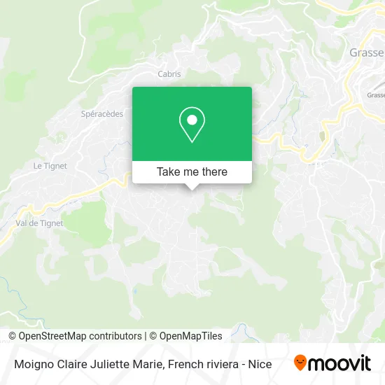 Moigno Claire Juliette Marie map