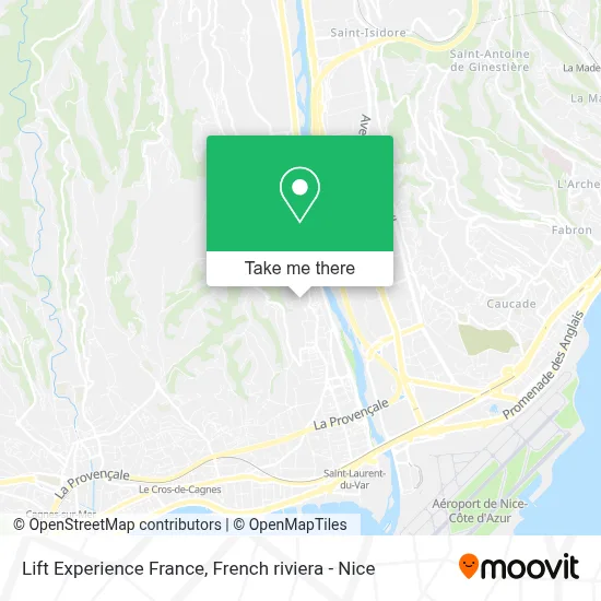 Lift Experience France map