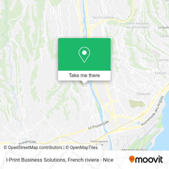 I-Print Business Solutions map