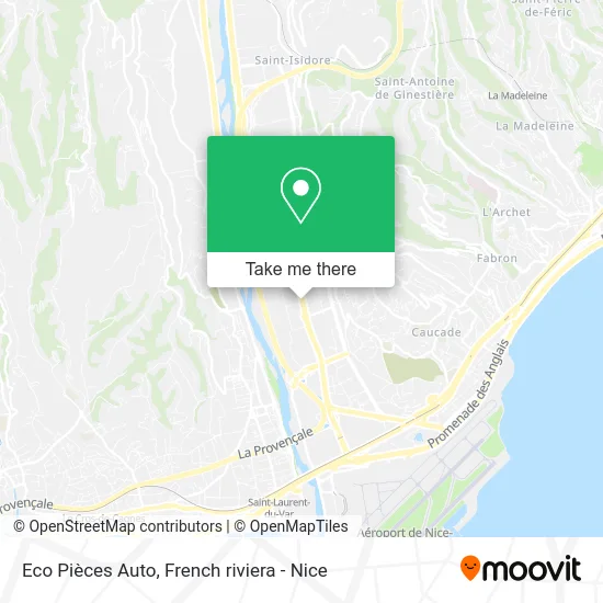 Eco Pièces Auto map
