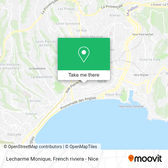 Lecharme Monique map