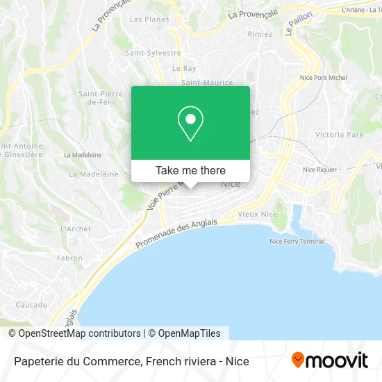 Papeterie du Commerce map