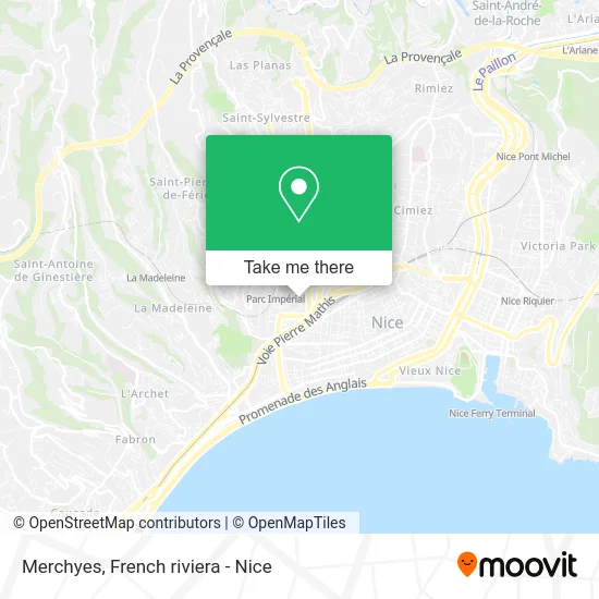 Merchyes map