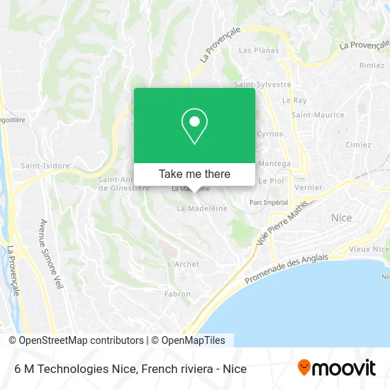 6 M Technologies Nice map