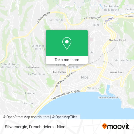 Silvaenergie map