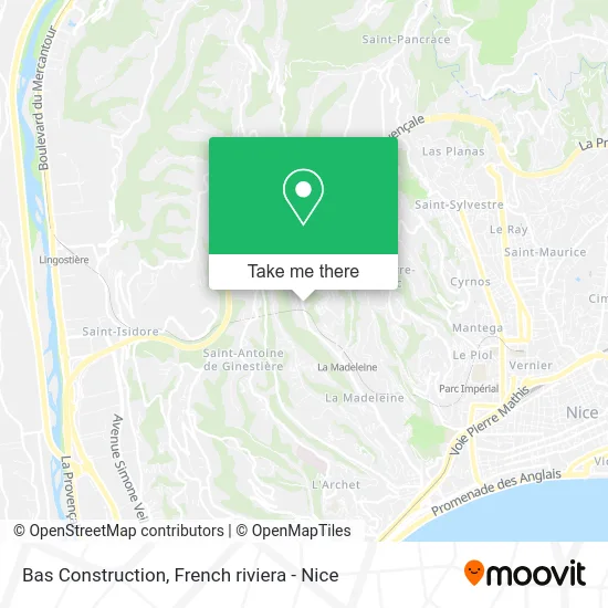 Bas Construction map