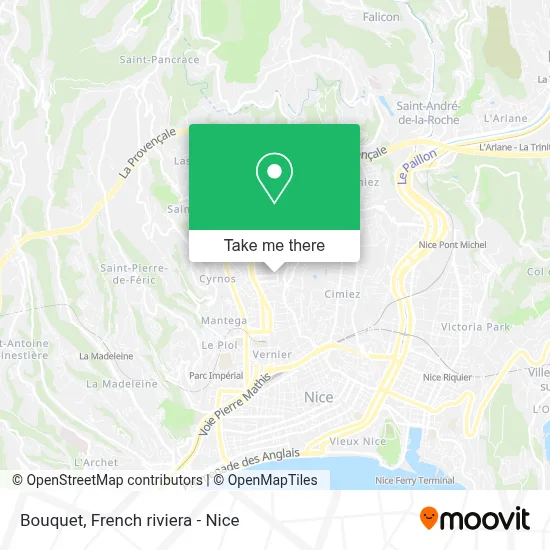 Bouquet map