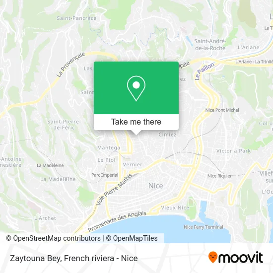 Zaytouna Bey map