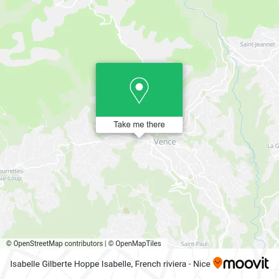 Isabelle Gilberte Hoppe Isabelle map
