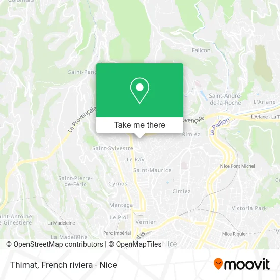 Thimat map