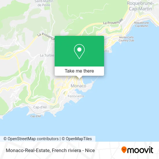 Monaco-Real-Estate map