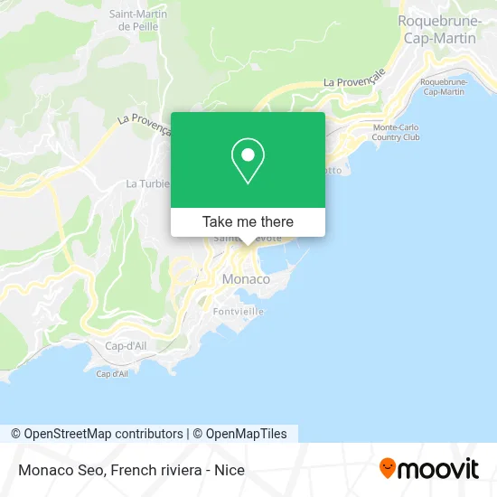 Monaco Seo map