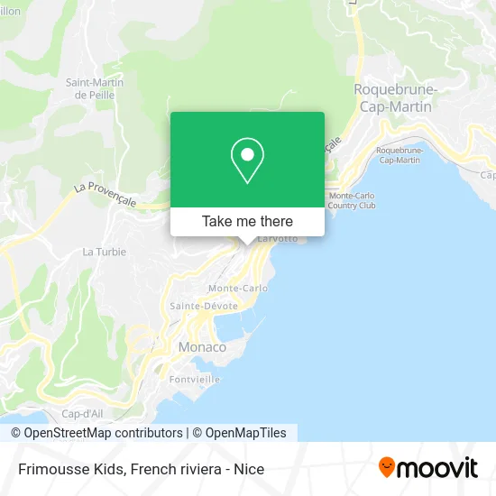Frimousse Kids map