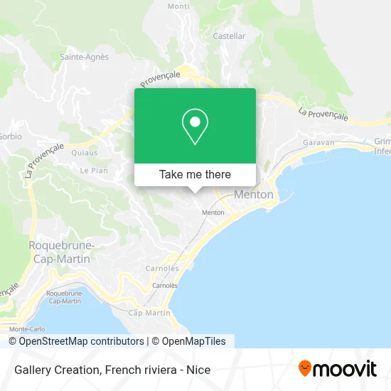 Gallery Creation map