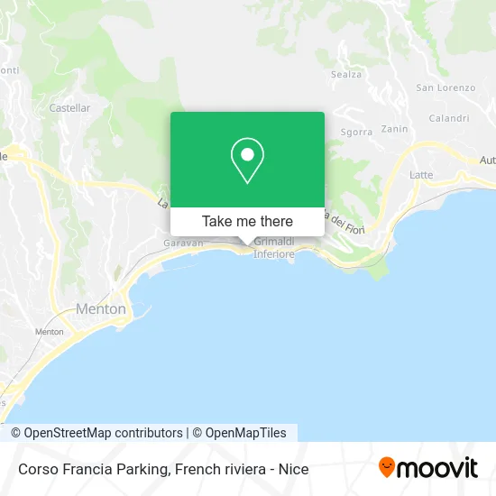 Corso Francia Parking map