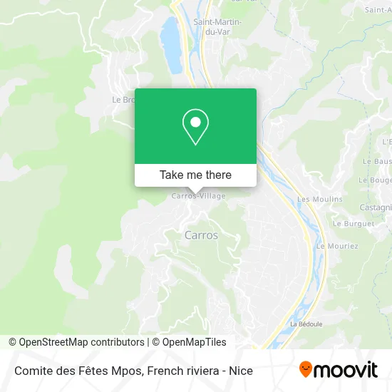 Comite des Fêtes Mpos map