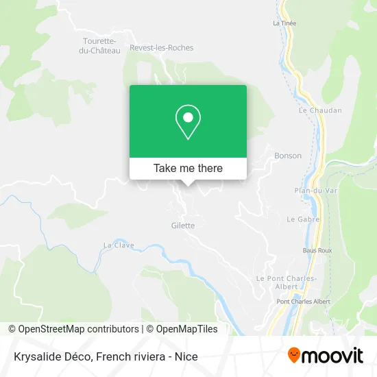 Krysalide Déco map