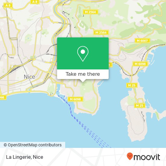 La Lingerie map