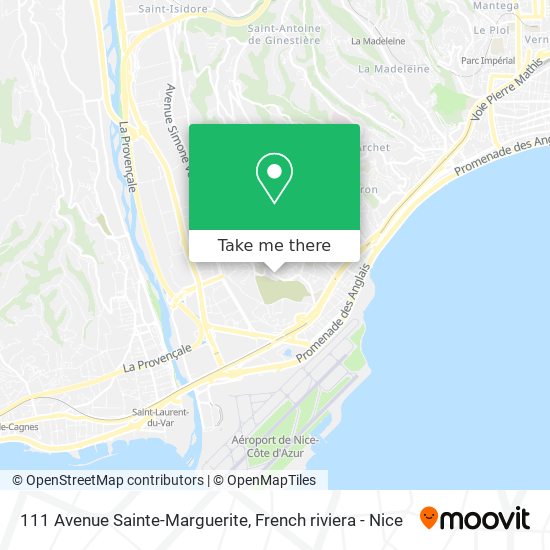 111 Avenue Sainte-Marguerite map