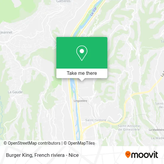 Burger King map