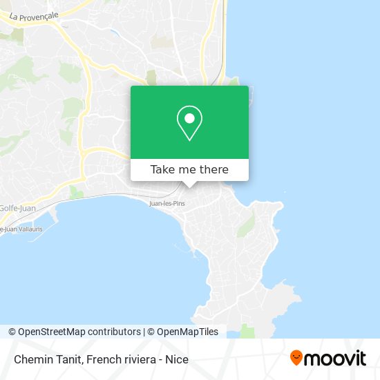 Chemin Tanit map