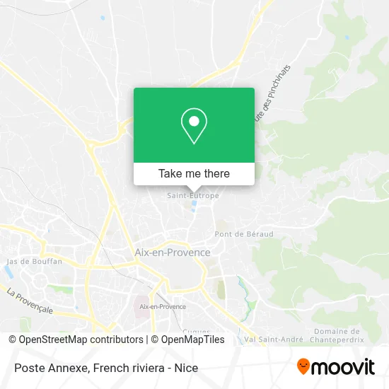 Poste Annexe map