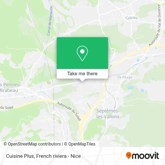 Cuisine Plus map