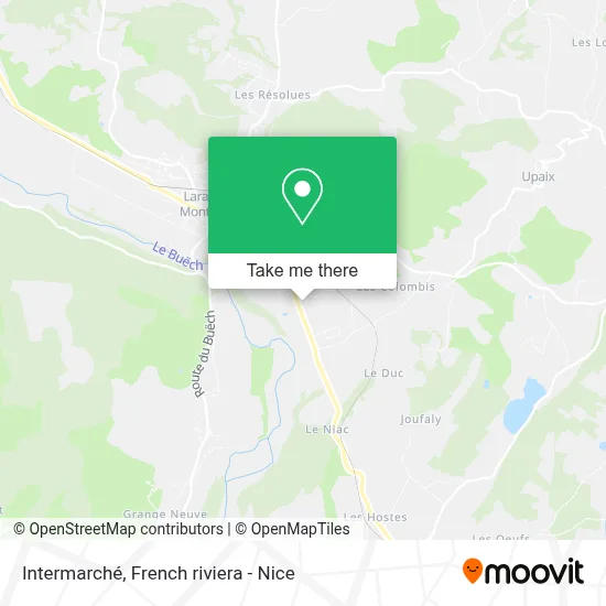 Mapa Intermarché