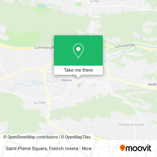 Place Saint-Pierre map