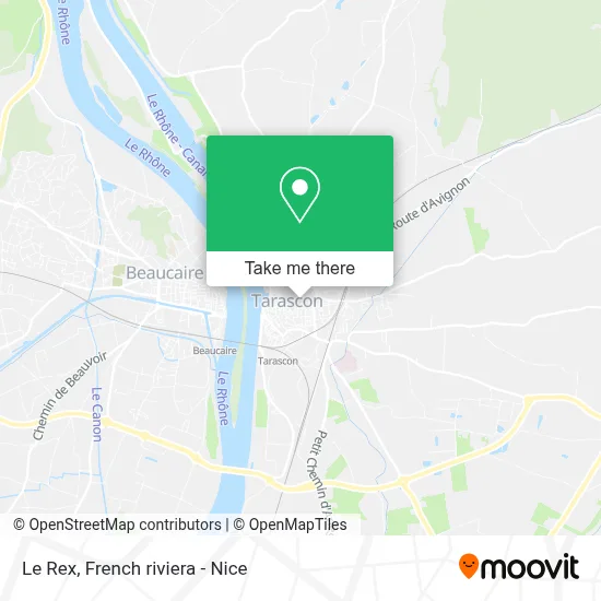 Le Rex map