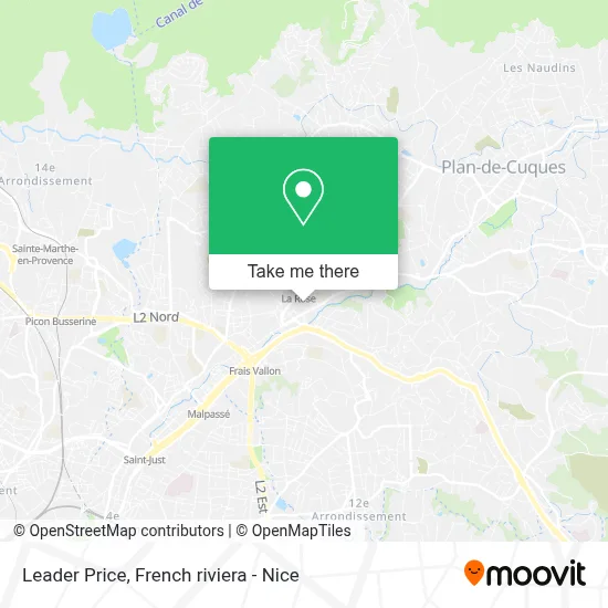 Leader Price map