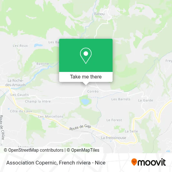 Association Copernic map