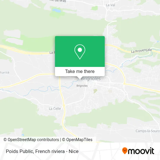 Poids Public map