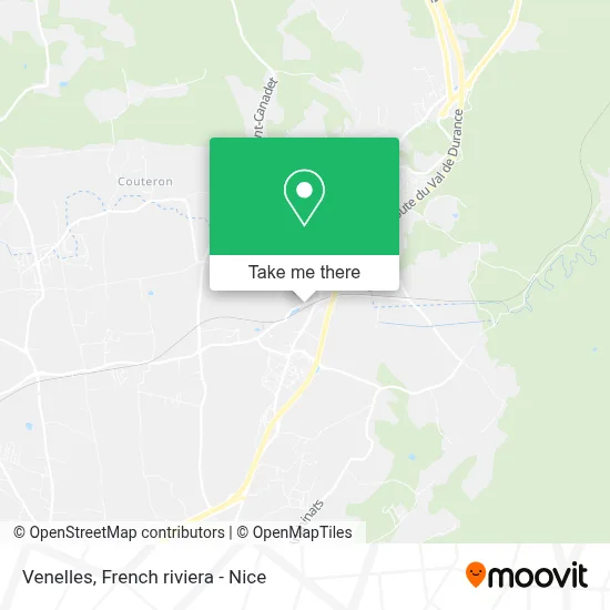 Venelles map
