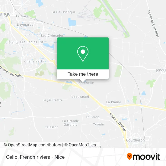 Celio map