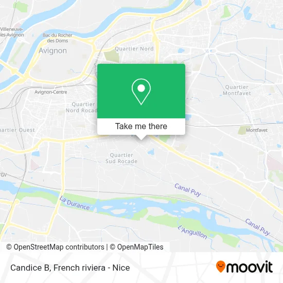 Candice B map