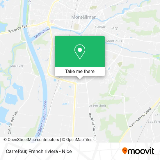 Carrefour map