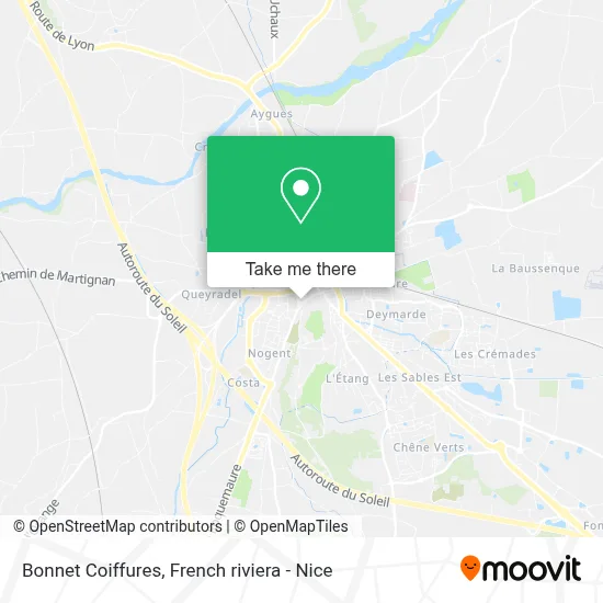Bonnet Coiffures map