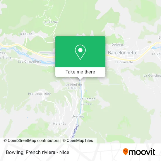 Bowling map