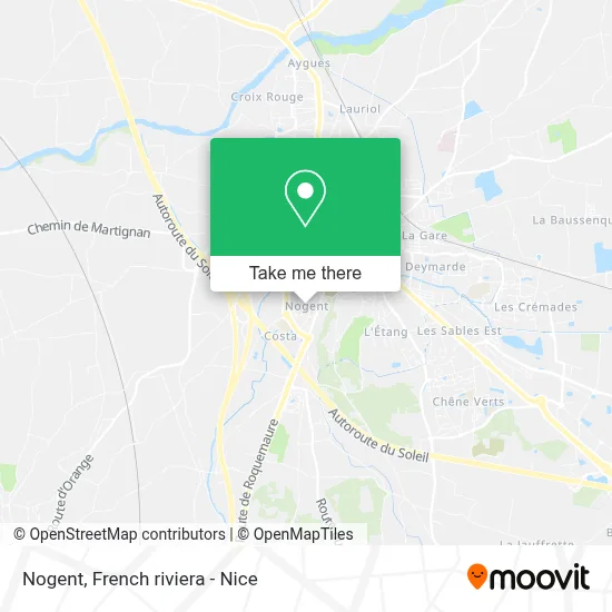 Nogent map