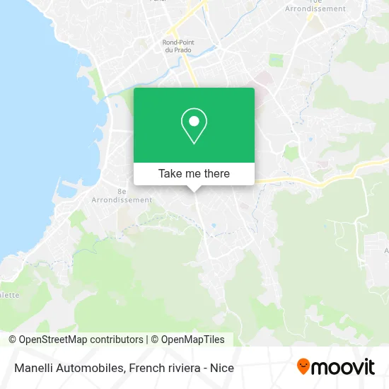 Manelli Automobiles map