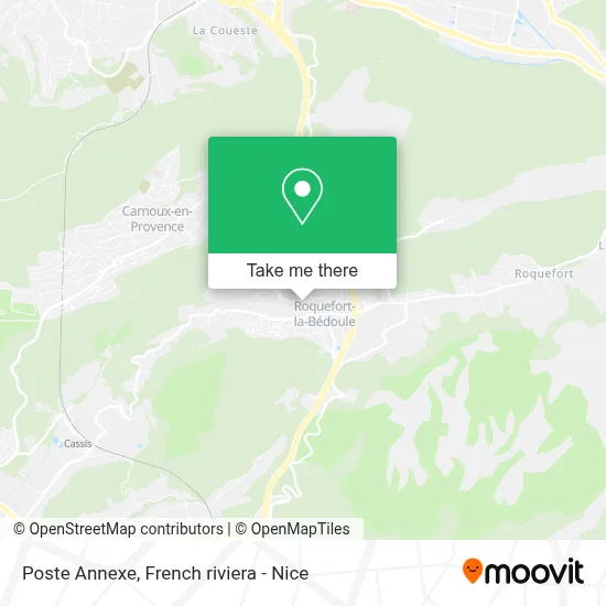 Poste Annexe map