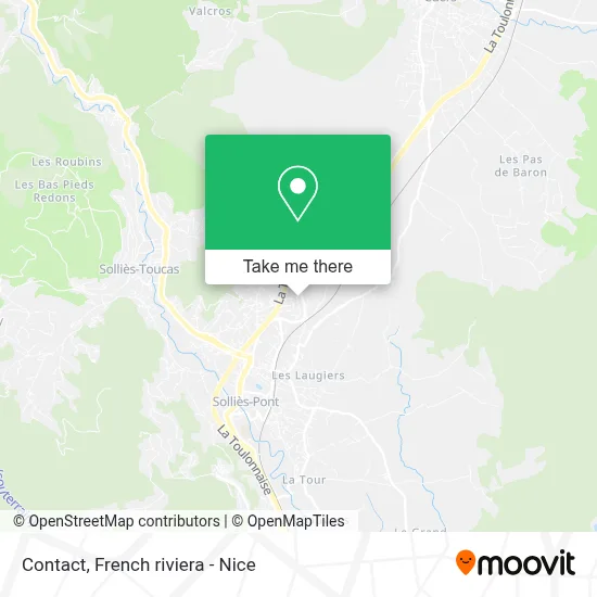 Contact map