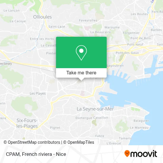 Cpam map