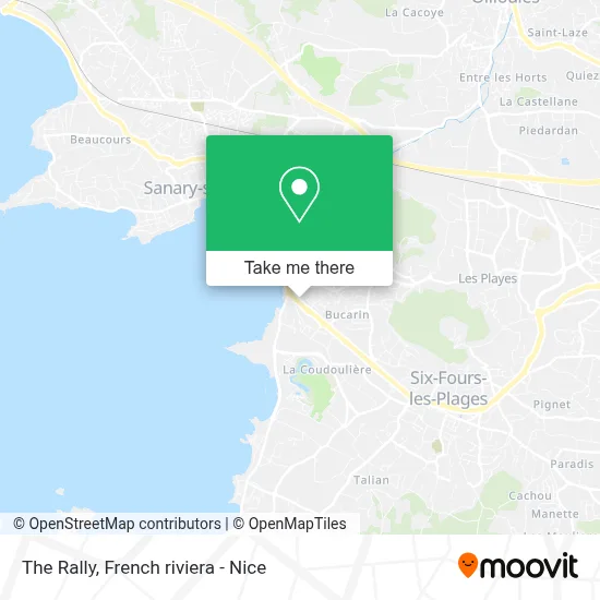 Le Rally map