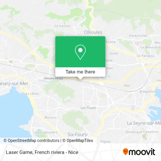 Laser Game map
