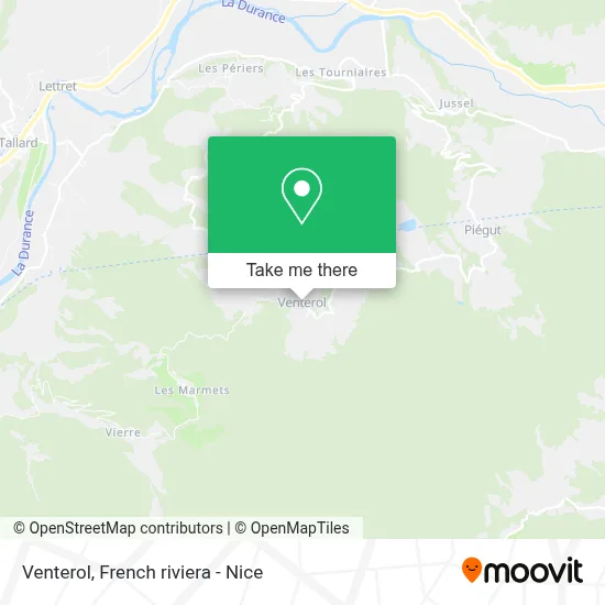 Venterol map